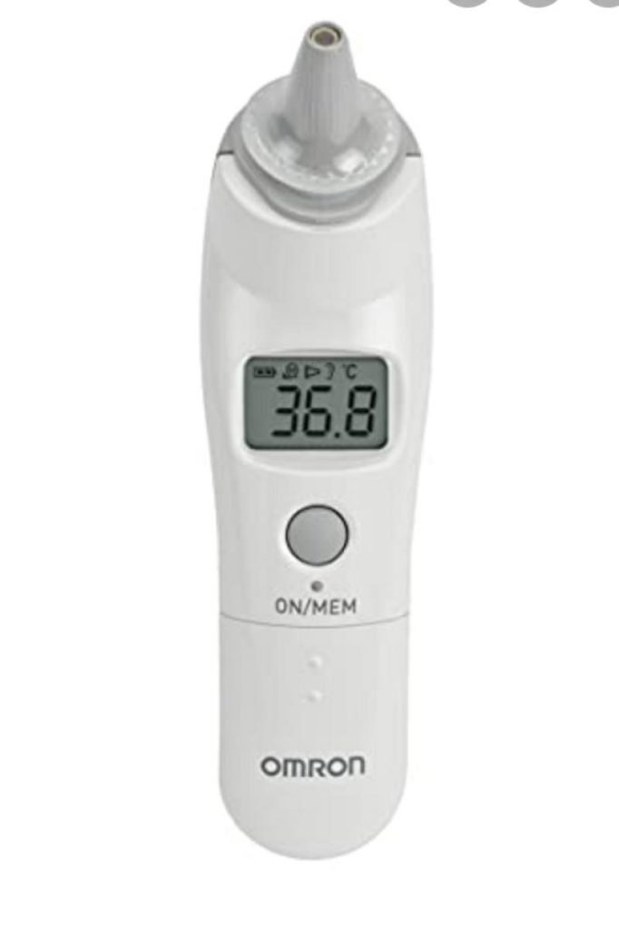 Omron infrared ear thermometer TH839S MC 523 (c/f) 1 Medstore