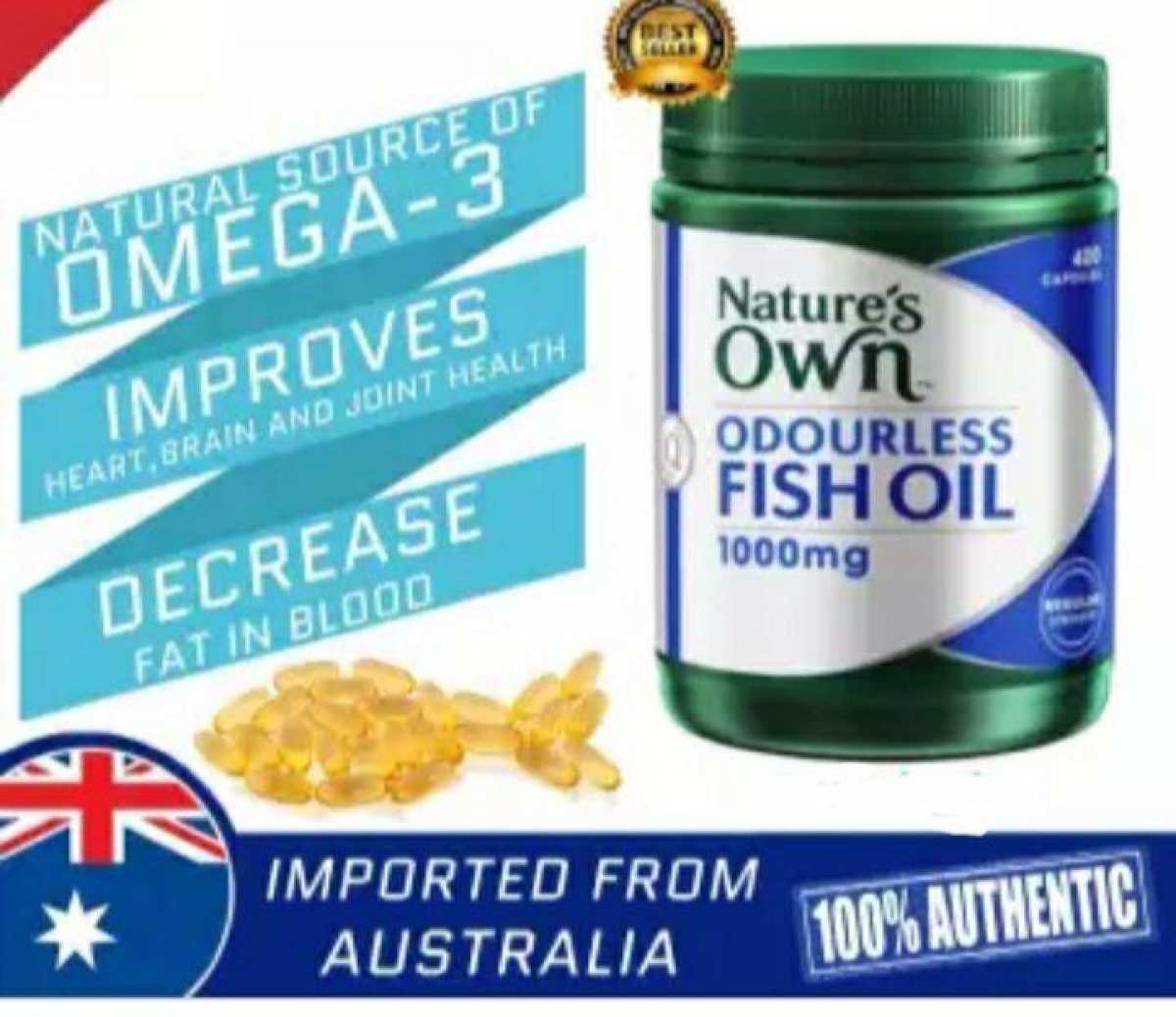 Nature's own outlet fish oil 1000mg