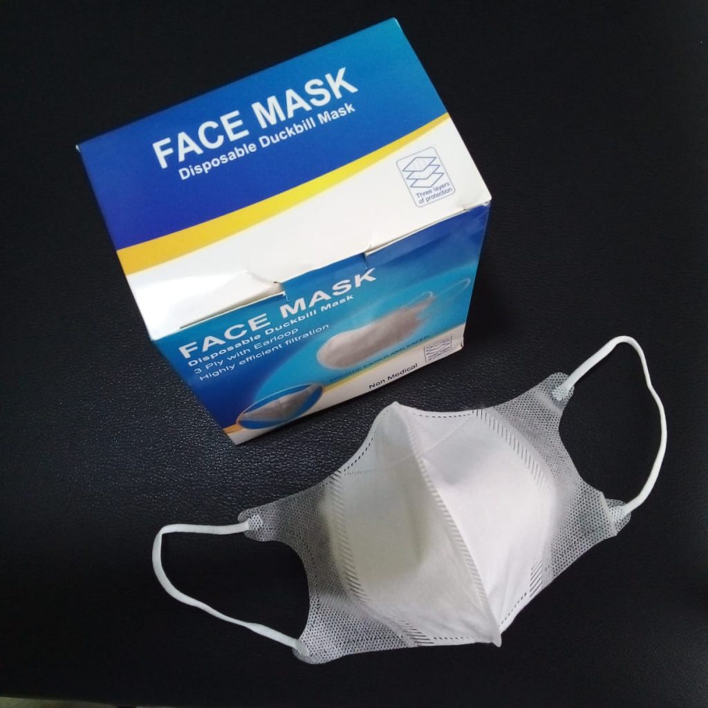 New duckbill mask 50pc Medstore