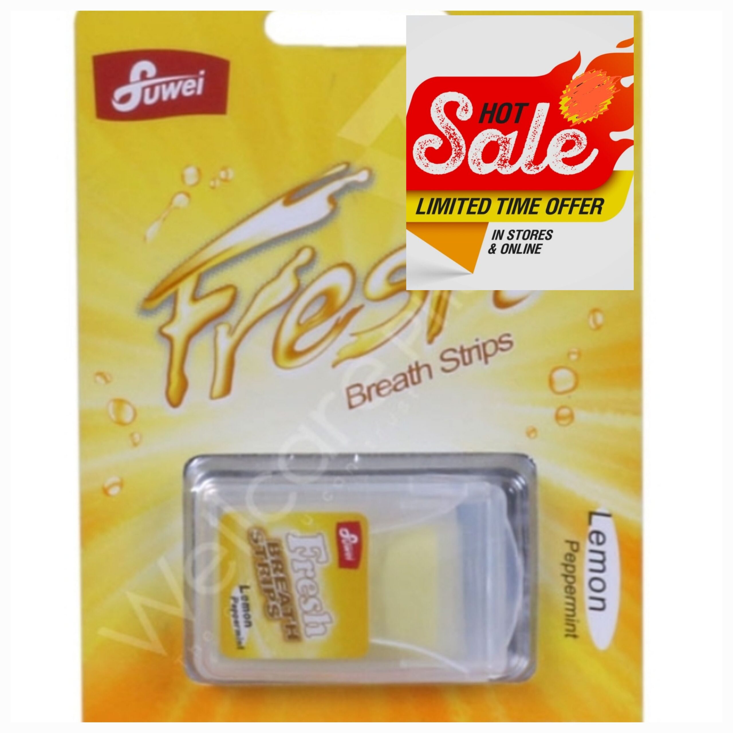 Fresh breath strips 24 pc for odourless mooth - Medstore